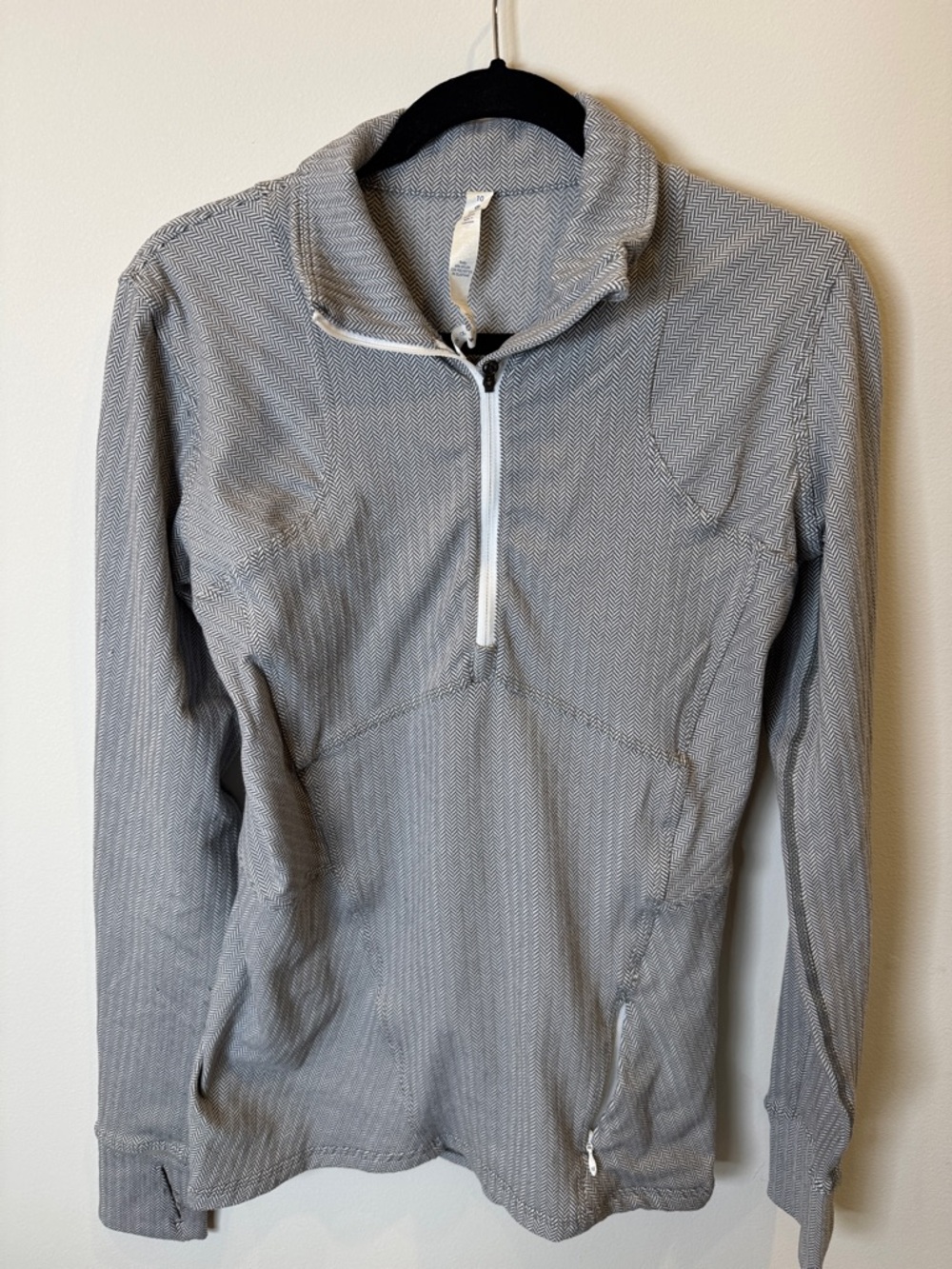 lululemon athletica Gray Herringbone Jacket